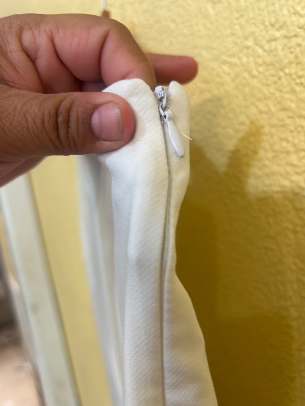 Zara White Boot Cut Pull-On Pants - Picture 2 of 5